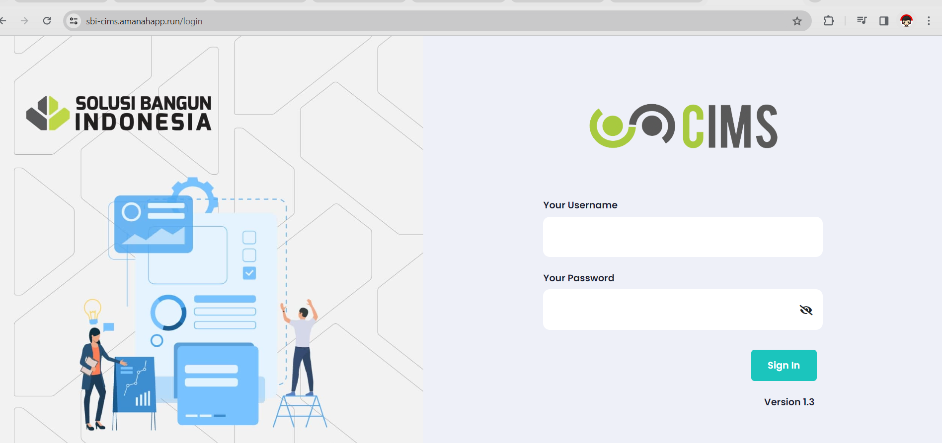 SBI Screenshot